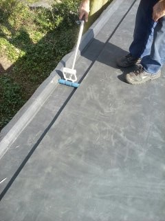 EPDM dakbedekking op plat dak in Amersfoort